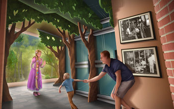 Artist Concept of 'Off the Page' at Disney Hollywood Studios