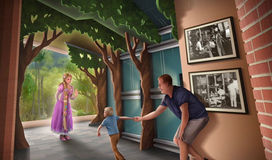 Artist Concept of 'Off the Page' at Disney Hollywood Studios