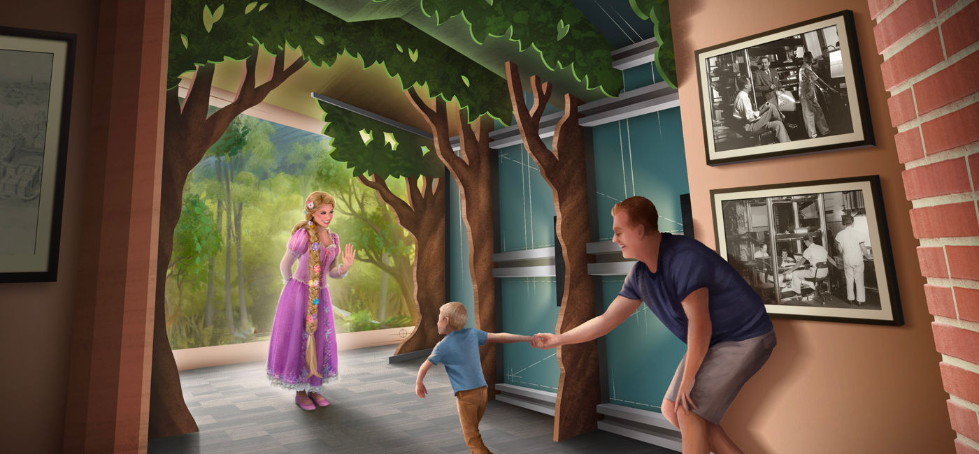Image: Artist Concept of 'Off the Page' at Disney Hollywood Studios (Photo Credit: Walt Disney World)