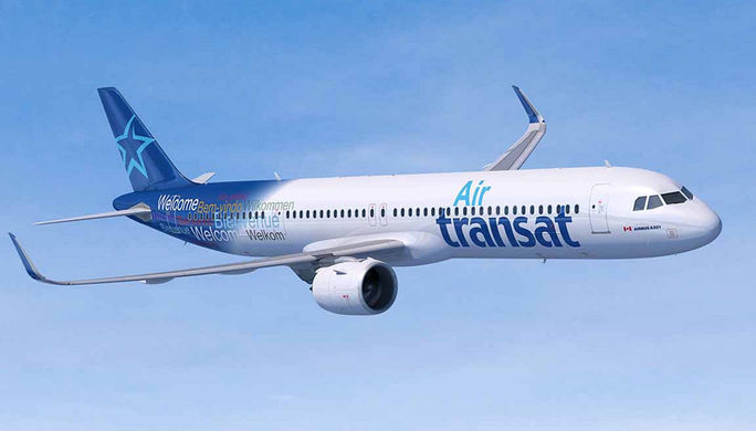 Transat plane