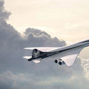 Rendering of Boom Supersonic's Overture airliner