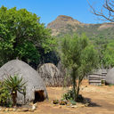Traditional village in Swaziland