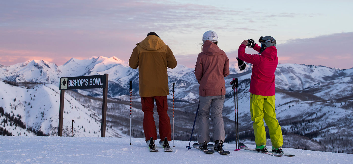 Image: Skiers in Sundance, Utah. (Photo Credit: Sundance Mountain Resort)