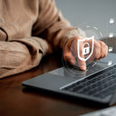 Cybersecurity, computers, hacking, scams, security, safety, online safety, laptop, shield, technology