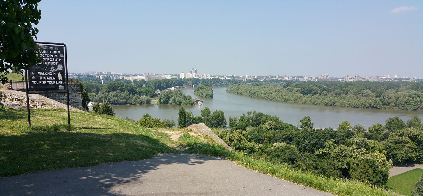 Image: Vue sur la rivière de Belgrade (Photo Credit: Bert Archer)