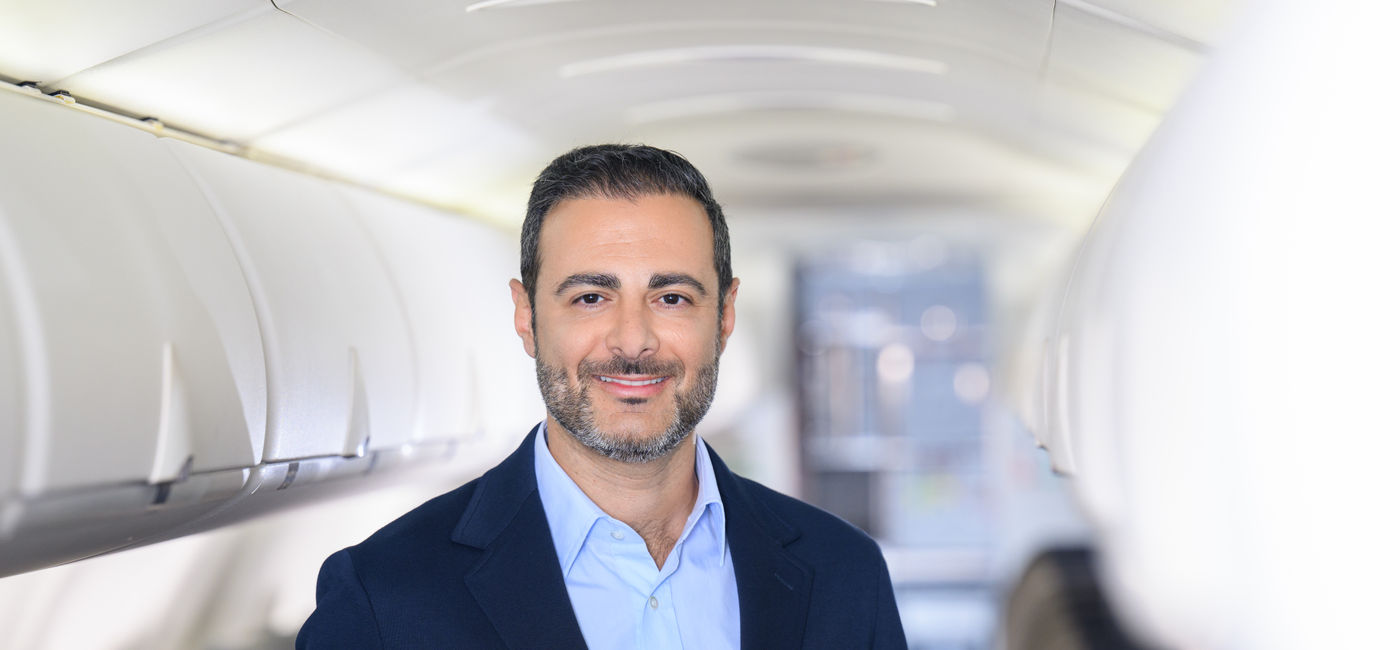 Image: Porter’s Senior Vice President and Chief Commercial Officer, Edmond Eldebs (Photo Credit: Porter Airlines)