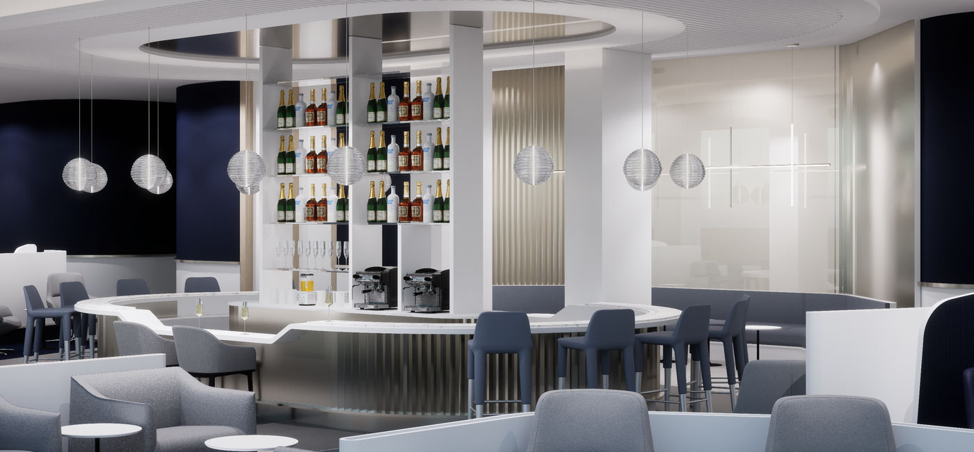 Image: Rendering of Air France Lounge at JFK Terminal One (Photo Credit: Courtesy Air France)