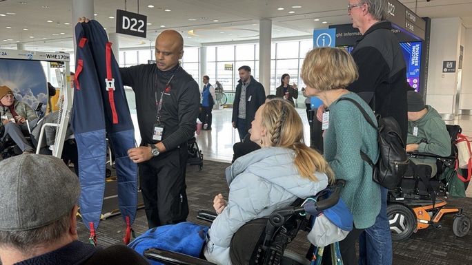 Paving the Way for Accessible Air Travel Rehearsal Tour at Pearson