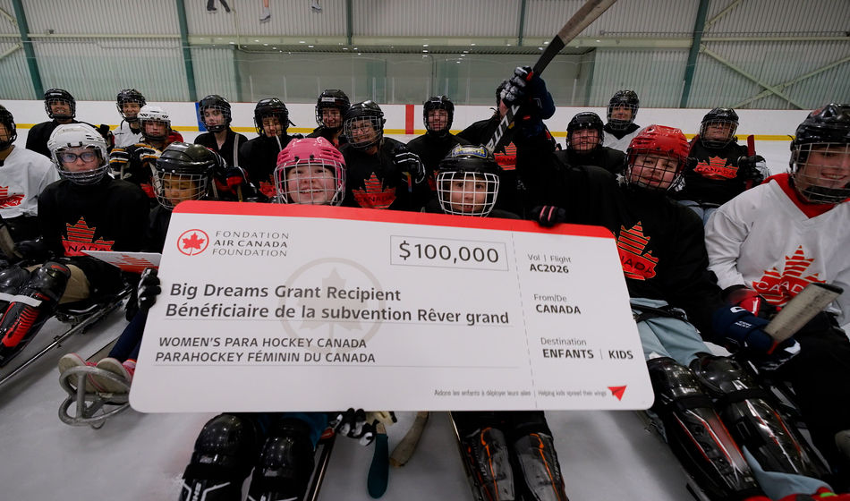Air Canada Foundation and Women’s Para Hockey of Canada