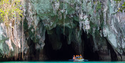 In the Philippines, travelers can cruise through Puerto Princesa’s famed subterranean river.