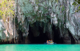 In the Philippines, travelers can cruise through Puerto Princesa’s famed subterranean river.