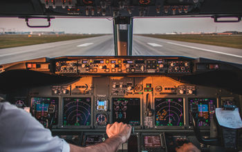 Pilot, plane, cockpit, travel, take off