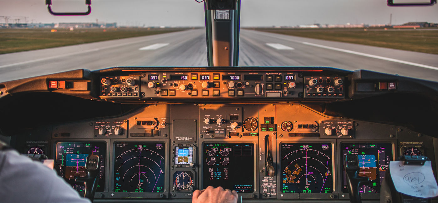 Image: Pilot ready for take off (Photo Credit: Petr / Adobe Stock)
