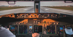 Pilot, plane, cockpit, travel, take off