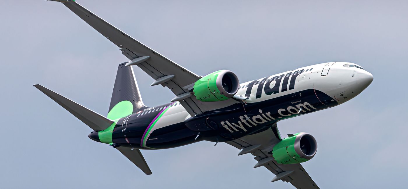Image: Flair a affiché une ponctualité A15 de 67,6 % (Source: Flair Airlines)