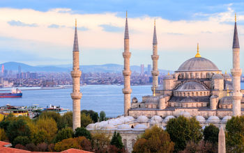 The Blue Mosque in Istanbul, Turkey
