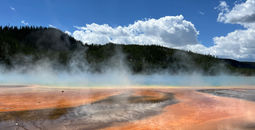 Grand Prismatic Spring at Yellowstone National Park