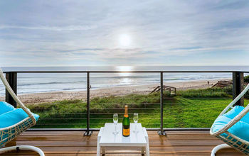 Back deck at Beachfront Inn at Harbor Island Resort