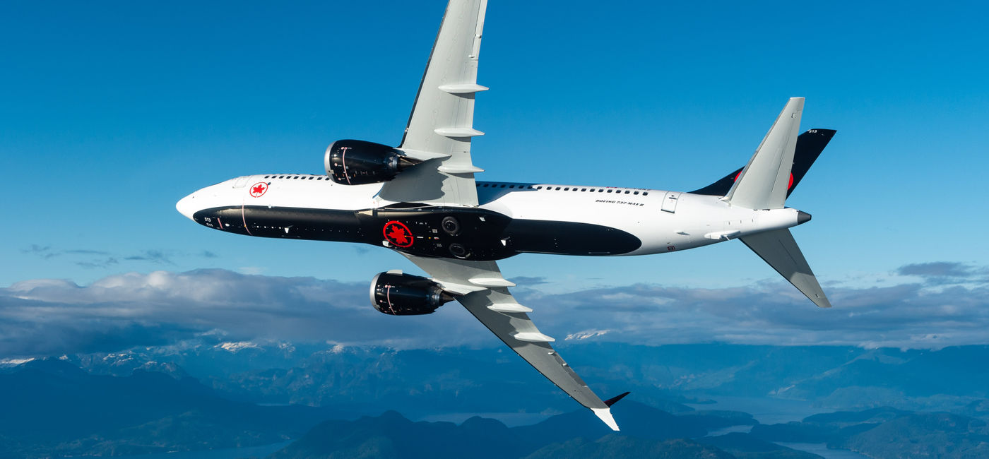Image: Air Canada Boeing 737 Max 8 (Source: Air Canada)
