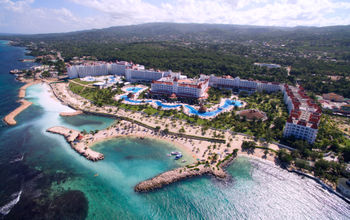 Aerial view of the Bahia Principe Luxury Runaway Bay