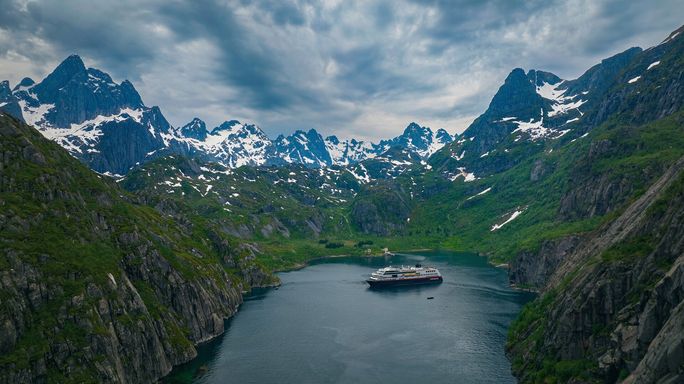 Hurtigruten's MS Trollfjord