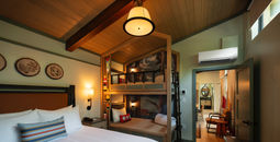 The Cabins at Disneys Fort Wilderness Resort Living Area