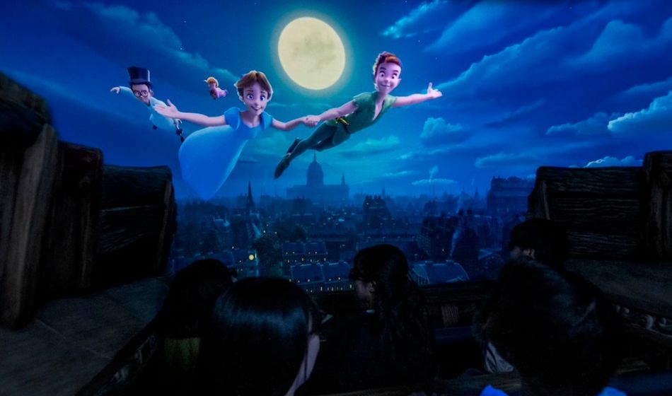 Rendering of Peter Pan’s Never Land Adventure attraction at Fantasy Springs in Tokyo DisneySea.