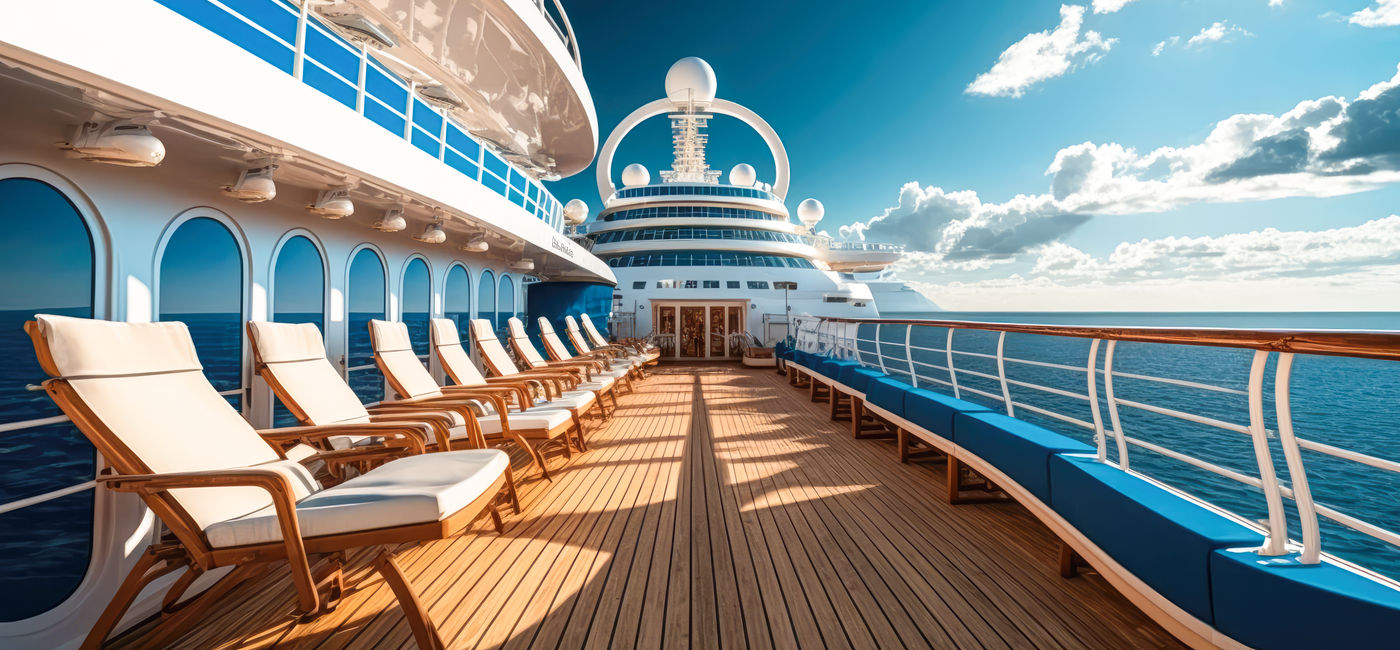 Image: Cruise ship deck (Photo Credit: Adobe)