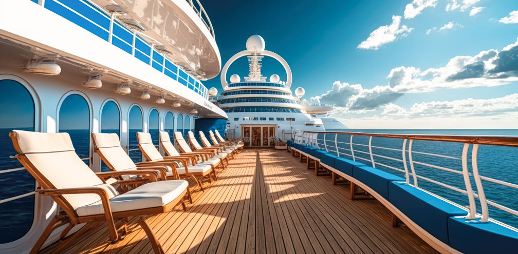 Cruise ship deck