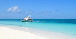 A deserted beach on Barbuda