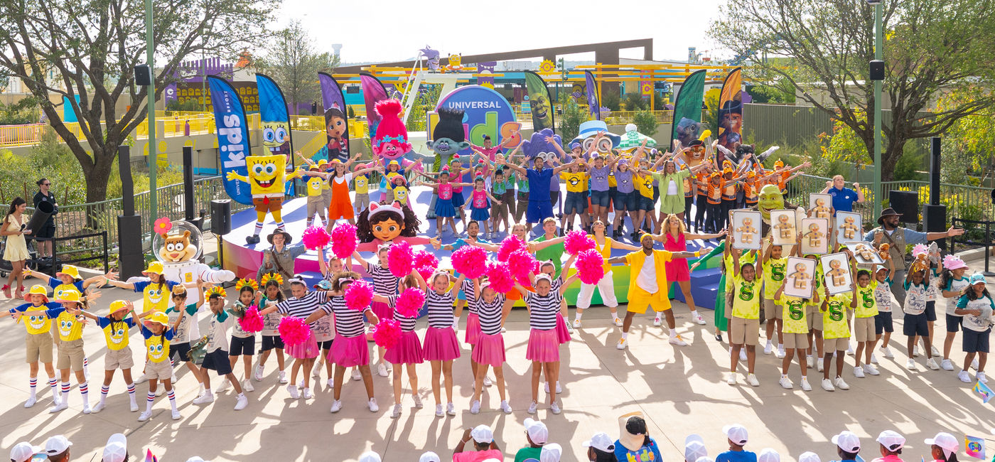 Image: Universal Kids Resort Grand Opening in Frisco, Texas (Photo Credit: Universal Studios)