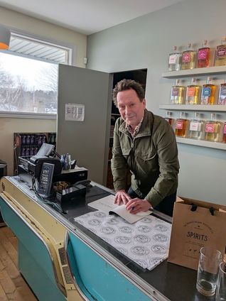 Newfoundland Distillery Co-founder, Peter Wilkins.