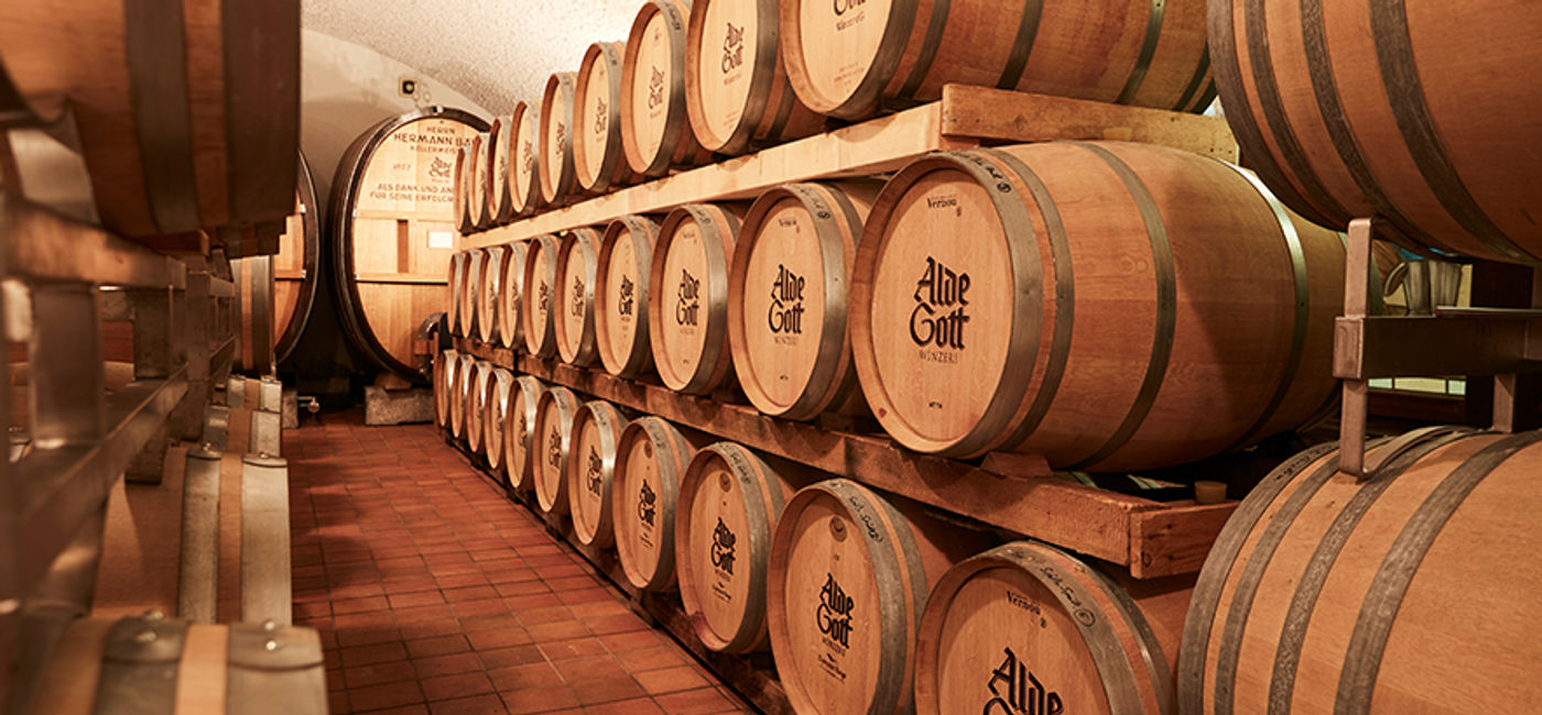 Image: Wine barrels (Photo Credit: Baden-Wrttemberg/Alde Gott Winzer Schwarzwald eG)