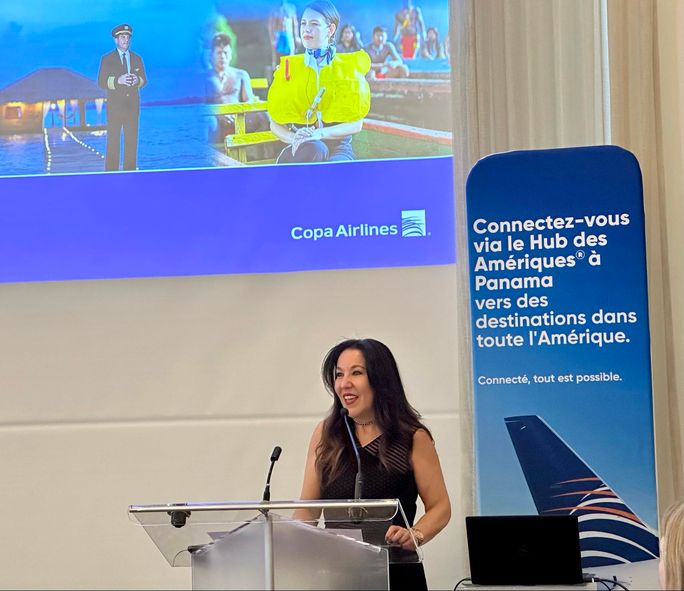 Laura Marin, responsable des ventes pour le Canada chez Copa Airlines