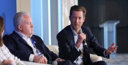 WestJet CEO Alexis von Hoensbroech speaking at IATA Aviation Day Canada