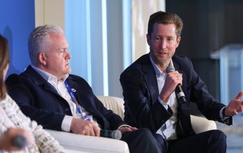 WestJet CEO Alexis von Hoensbroech speaking at IATA Aviation Day Canada
