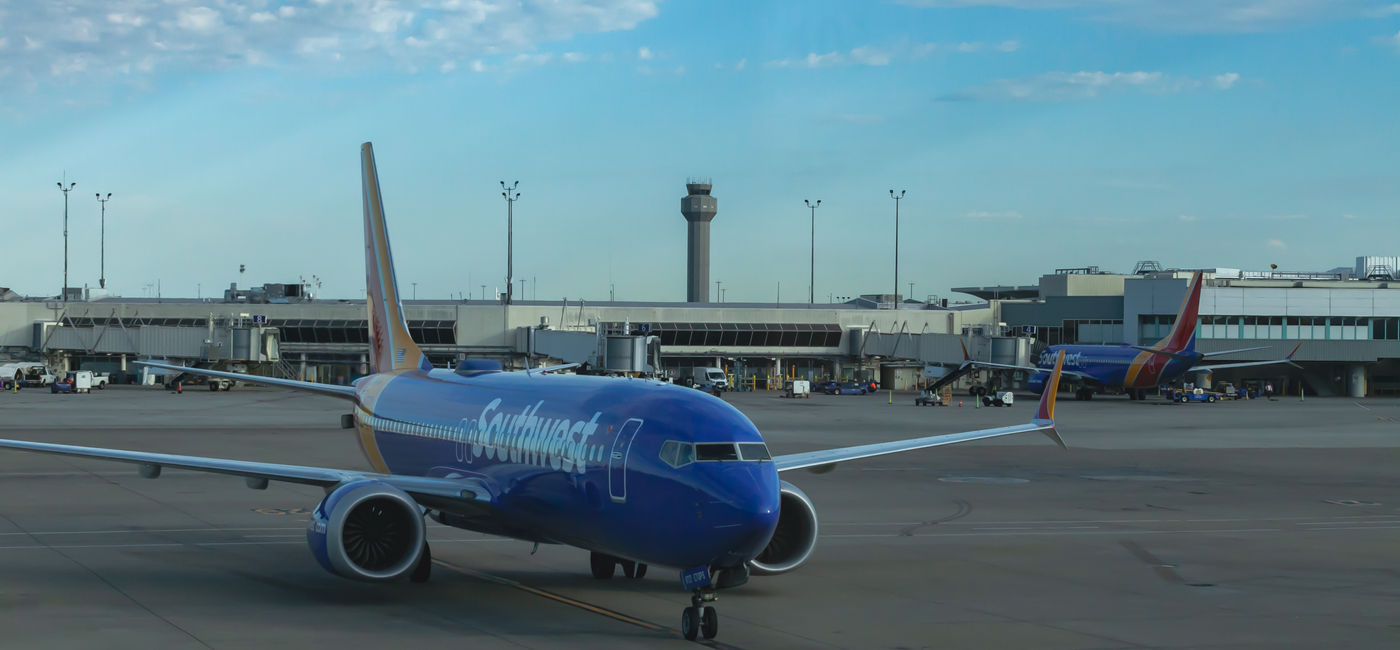 Image: Southwest Airlines plane at Oakland International Airport. (Photo Credit: Tom Nast/Adobe)