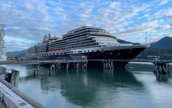 Holland America Line's Eurodam in Juneau, Alaska