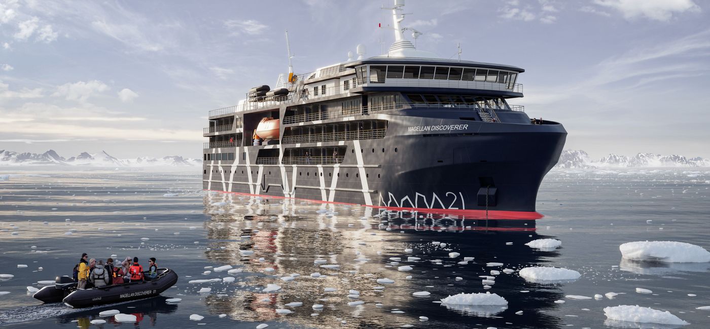 Image: A rendering of Magellan Discoverer (Photo Credit: Antarctica21)