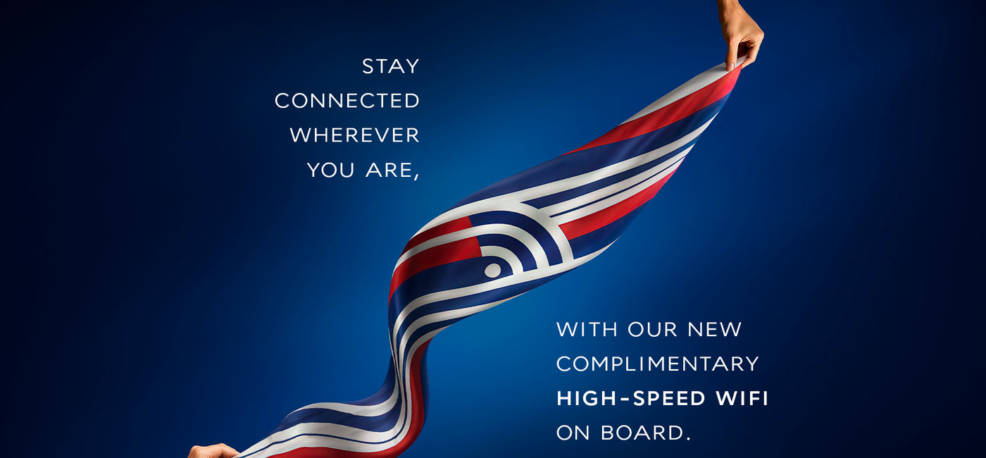 Image: High-speed Wi-Fi access on Air France (Photo Credit: Air France)