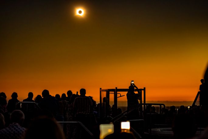Guests aboard Cunard's Queen Anne witnessed the 2026 total solar eclipse from northwestern Spain Guests aboard Cunard's Queen Anne witnessed the 2026 total solar eclipse from northwestern Spain
