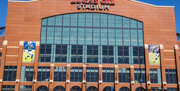 Lucas Oil Stadium in Indianapolis.