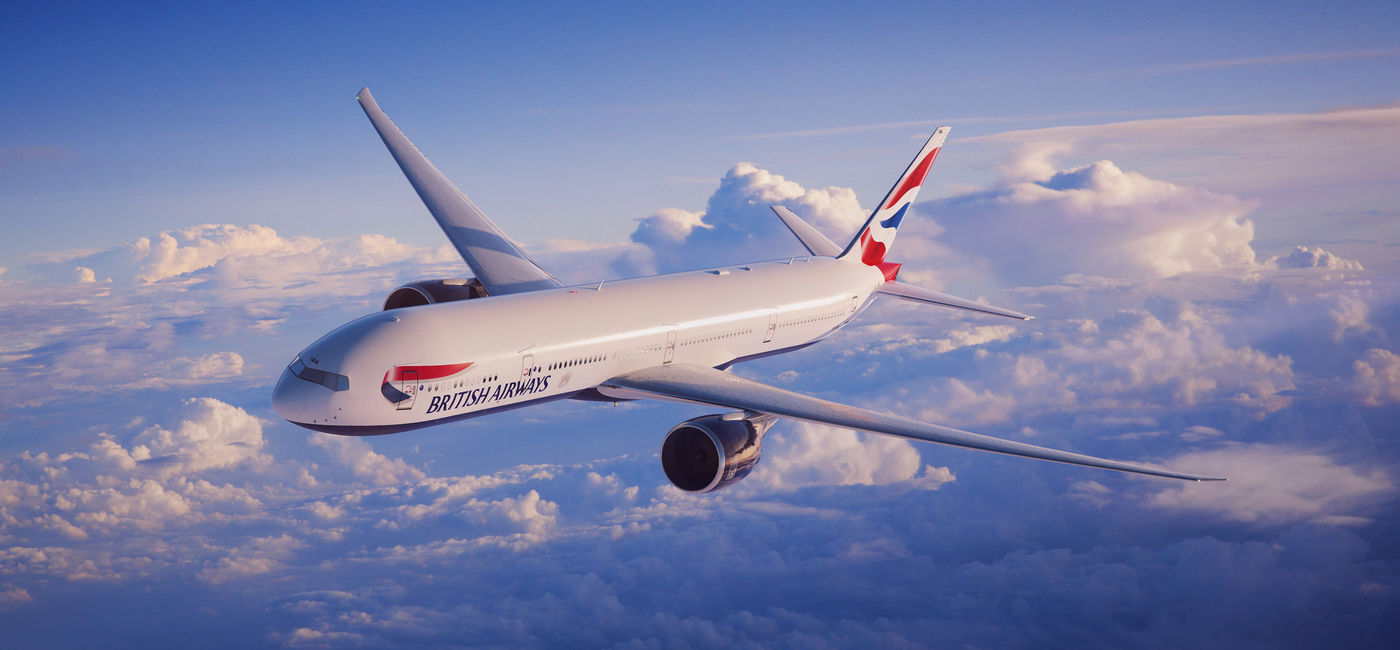 Image: British Airways Boeing 777-300 in flight. (Photo Credit: British Airways)