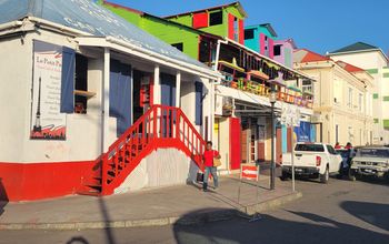 Downtown Soufriere Dominica