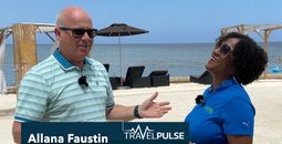 Allana Faustin with John Kirk on Location in Jamaica 