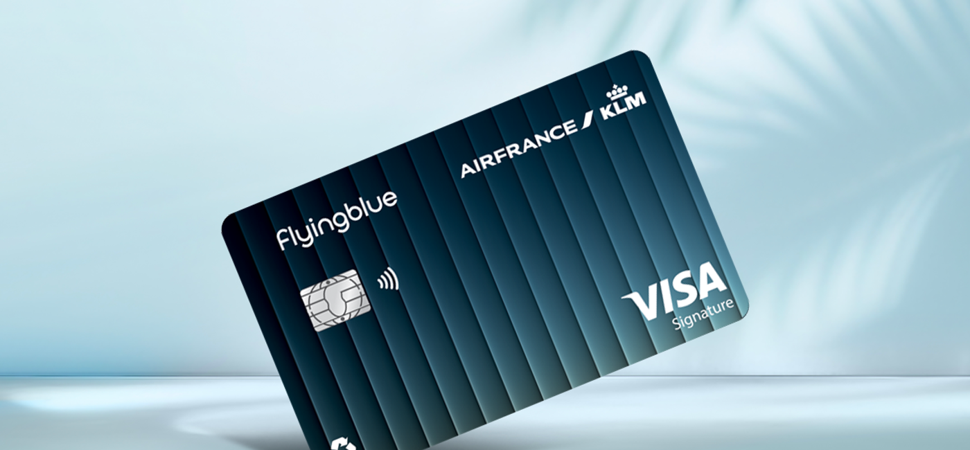 Image: Flying Blue visa from Bank of America (Photo Credit: Air France)
