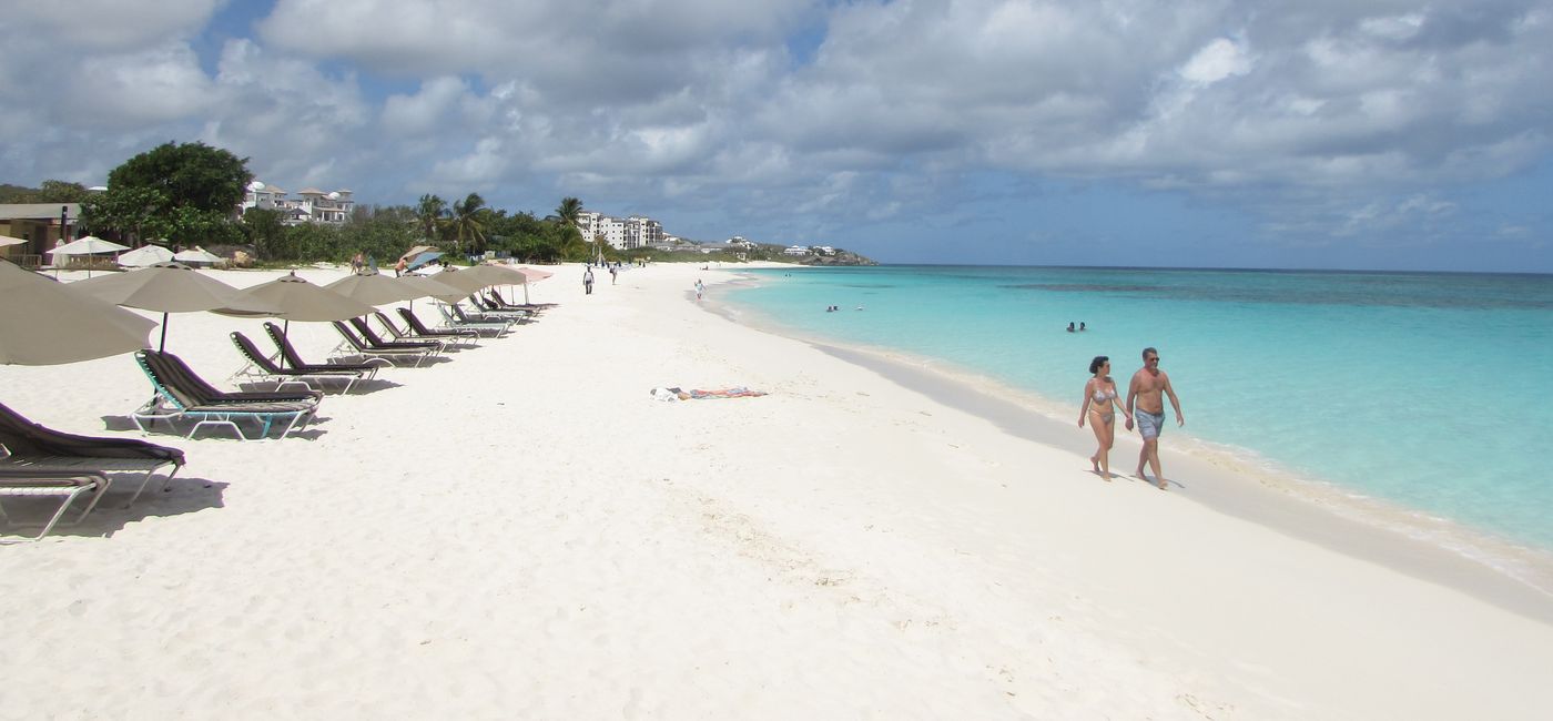 Image: Travelers in Anguilla. (photo by Brian Major)
