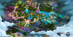 Rendering of Universal Kids Resort.