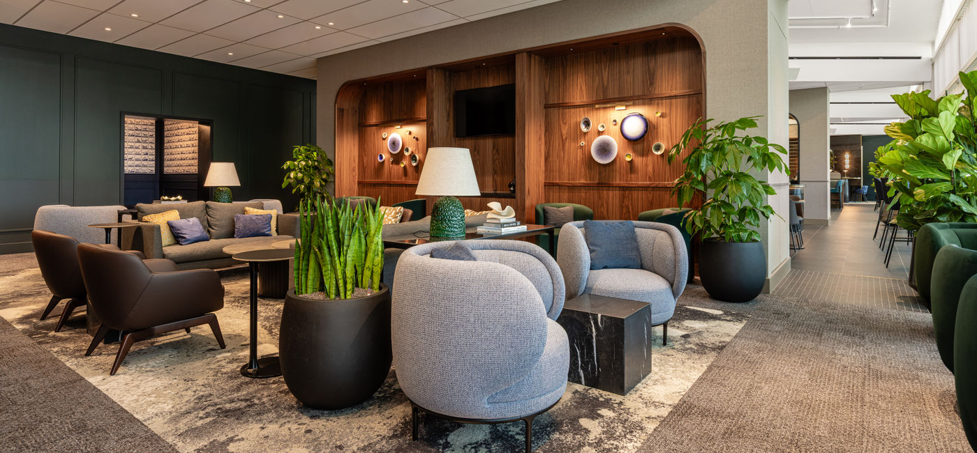 Image: Le salon Centurion d'Amsterdam (Source: Courtesy American Express)