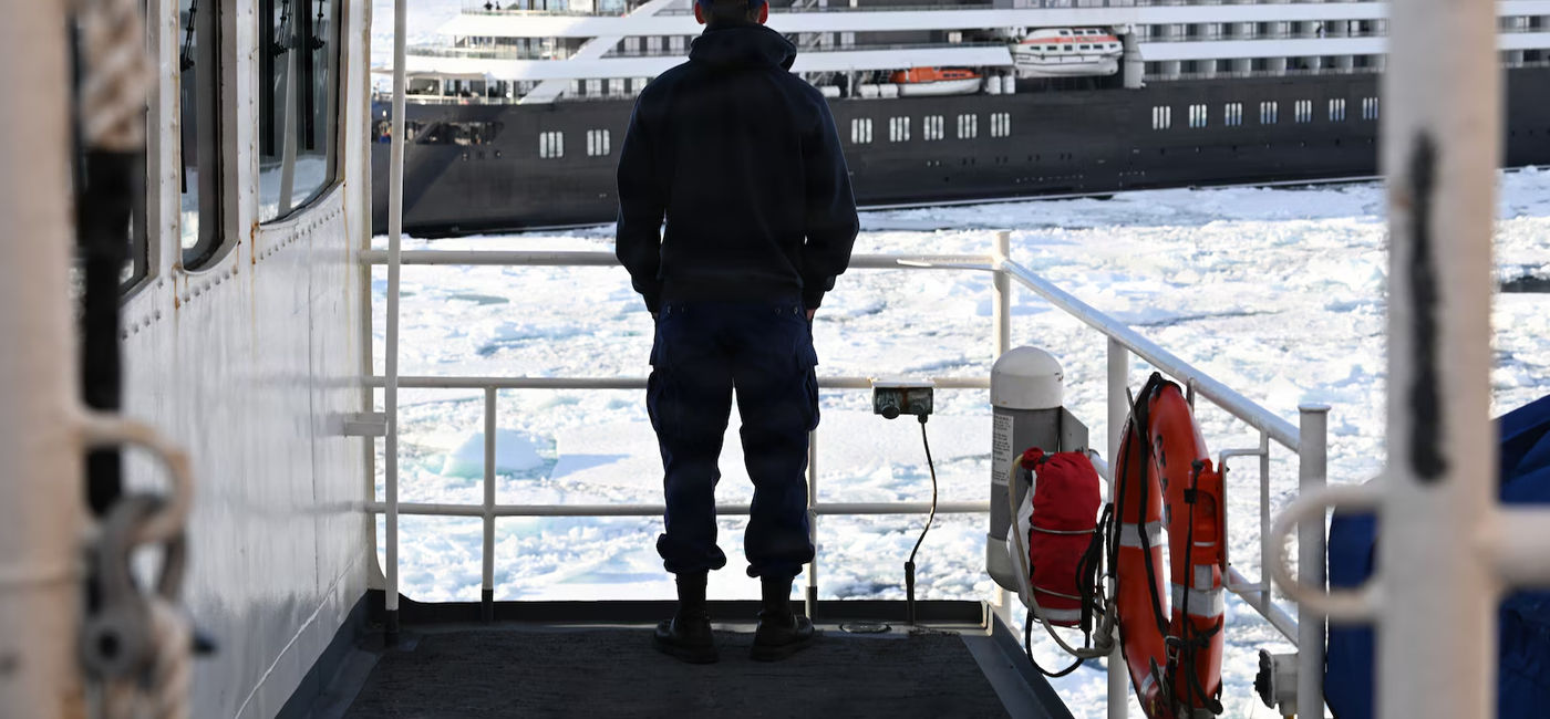 Image: The U.S. Coast Guard assisted Scenic Eclipse II (Photo Credit: U.S. Coast Guard)